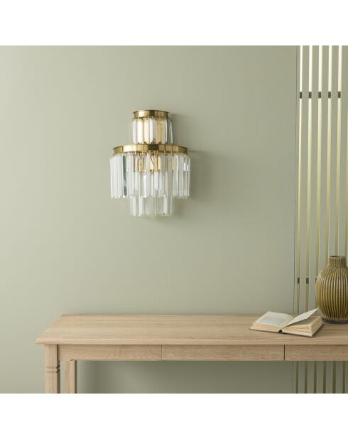 Applique dorée fulgurant