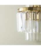 Applique dorée fulgurant