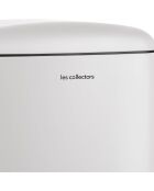 Poubelle à pédale blanche - 20L