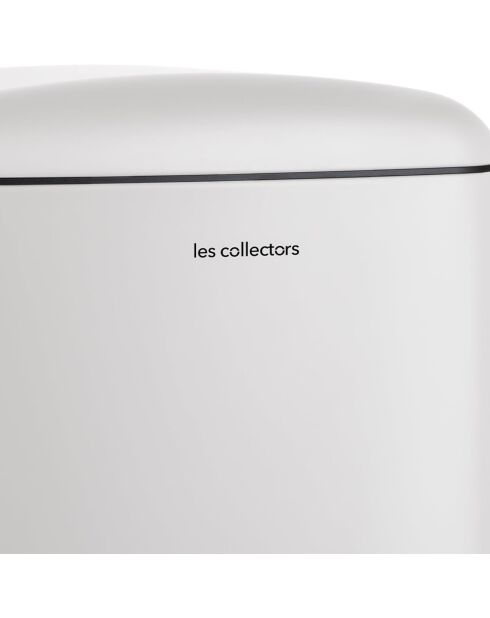 Poubelle à pédale blanche - 20L