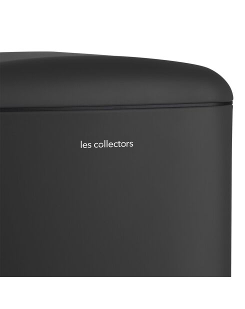 Poubelle à pédale gris foncé - 20L