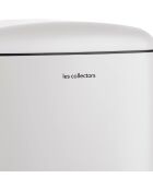 Poubelle à pédale blanche - 40L