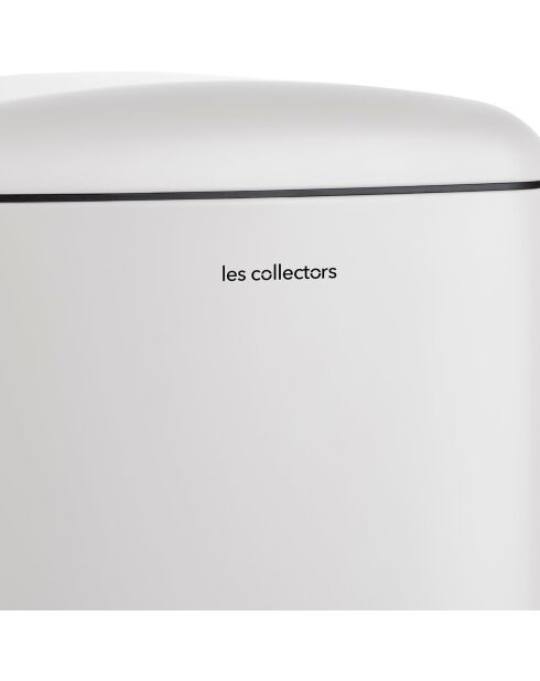 Poubelle à pédale blanche - 40L