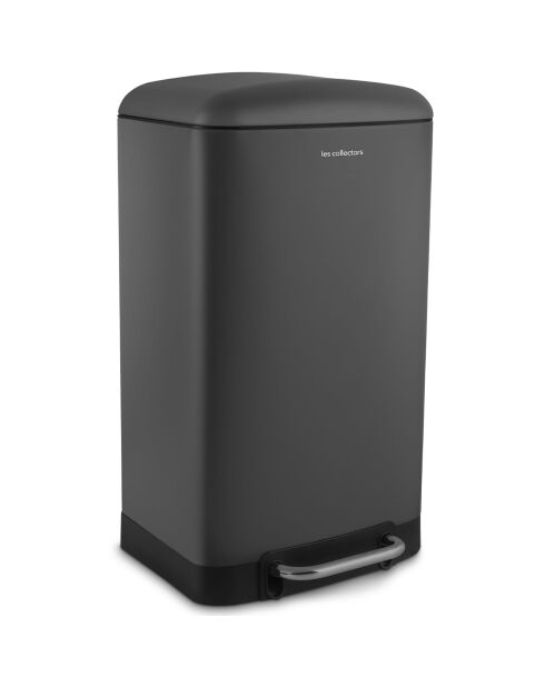 Poubelle à pédale grise - 40L