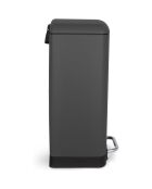 Poubelle à pédale grise - 40L