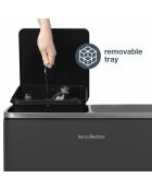 Poubelle de tri gris foncé - 2x30L