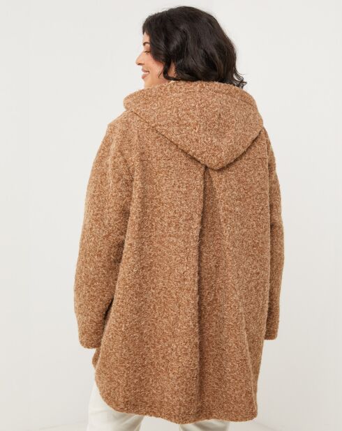 Manteau Clemence camel