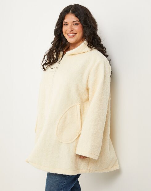 Manteau Clemence écru