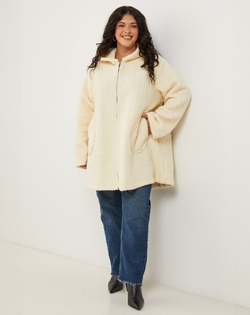 Manteau Clemence écru