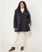 Manteau Clemence marine