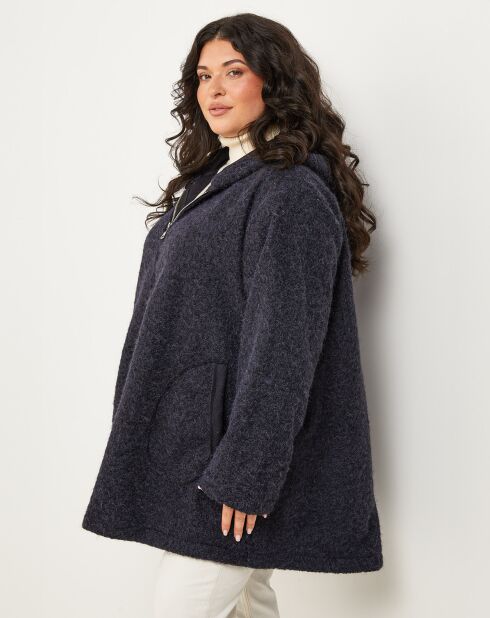 Manteau Clemence marine