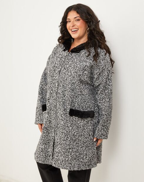 Manteau Sofia gris