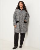Manteau Sofia gris