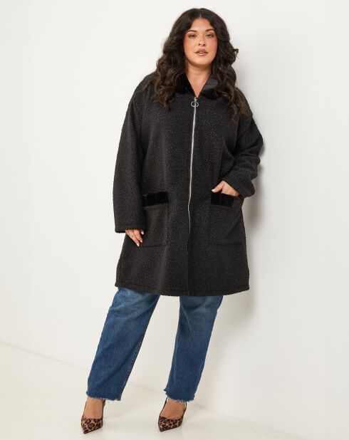 Manteau Sofia noir