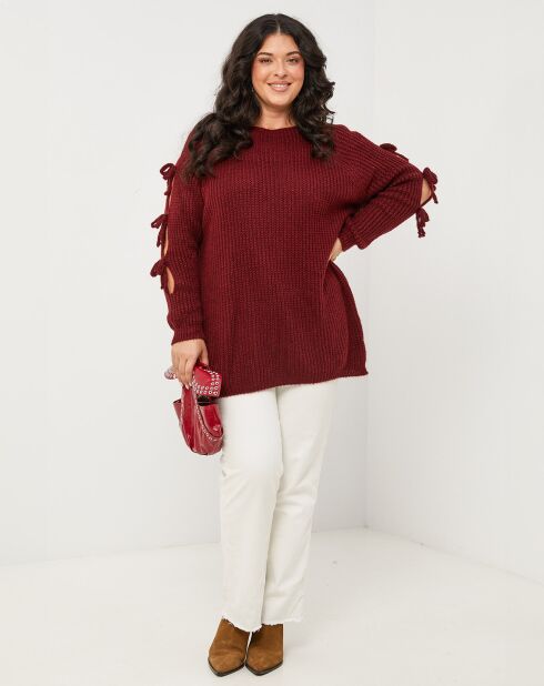 Pull Nell bordeaux