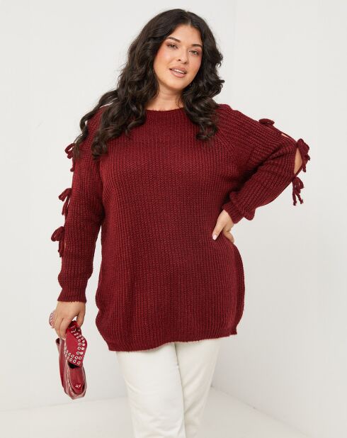 Pull Nell bordeaux
