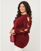 Pull Nell bordeaux