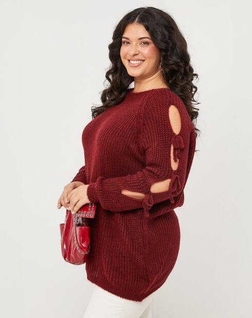 Pull Nell bordeaux