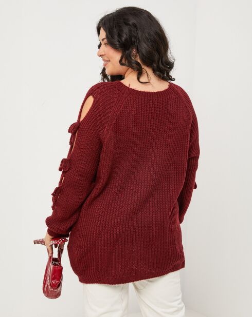 Pull Nell bordeaux