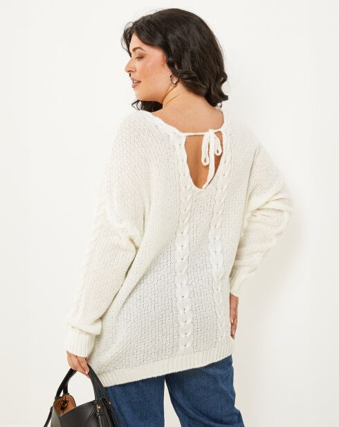 Pull Martha blanc