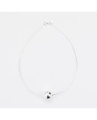 Collier Argent Bola