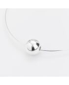 Collier Argent Bola