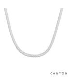 Collana in argento lampone