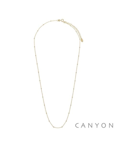 Myndi gouden vergulde zilveren ketting