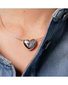 Collier Argent Cuore