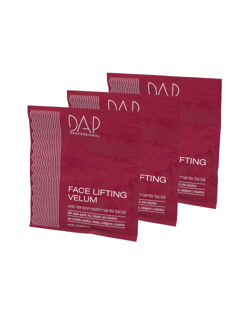 Pack de 3 velo tensor reafirmante facial