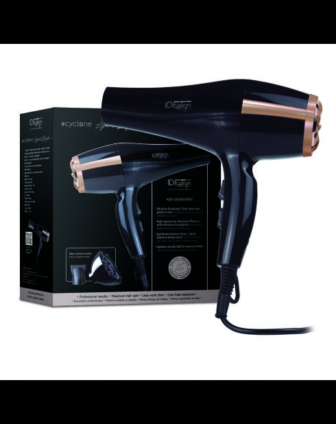 Pack professionnel cyclone - noir et rose doré