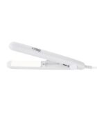 Mini piastra per capelli bianca