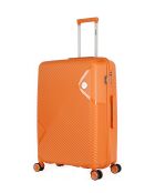 3 eenpersoons koffers met 4 wielen Cassiopée 73/63/55 cm oranje