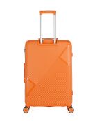 3 eenpersoons koffers met 4 wielen Cassiopée 73/63/55 cm oranje