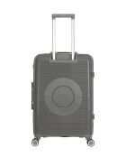 Orion koffer met 4 enkele wielen, medium stay, 65 cm, donkergrijs