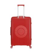 Valigia Long Stay Orion a 4 ruote a ruota singola 75 cm rossa