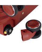 Cassiopée Cabinekoffer 4 enkele wielen 55 cm bordeauxrood