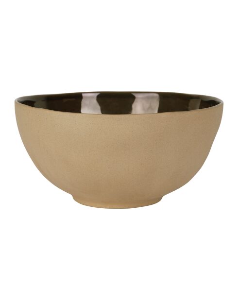 Saladier jade kaki - d26x12.5cm