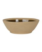 Plato hondo Jade Khaki - D18x6 cm