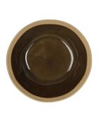 Plato hondo Jade Khaki - D18x6 cm