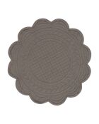 Set de table rond boutis poivre - d42cm
