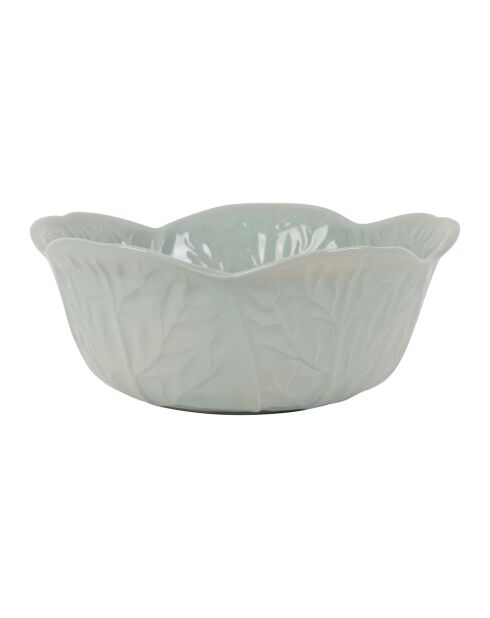 Saladier chou vert d'eau - d27x11cm
