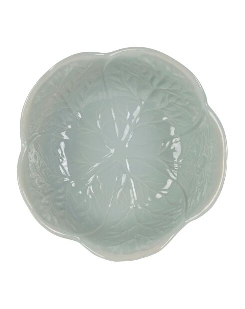 Saladier chou vert d'eau - d27x11cm