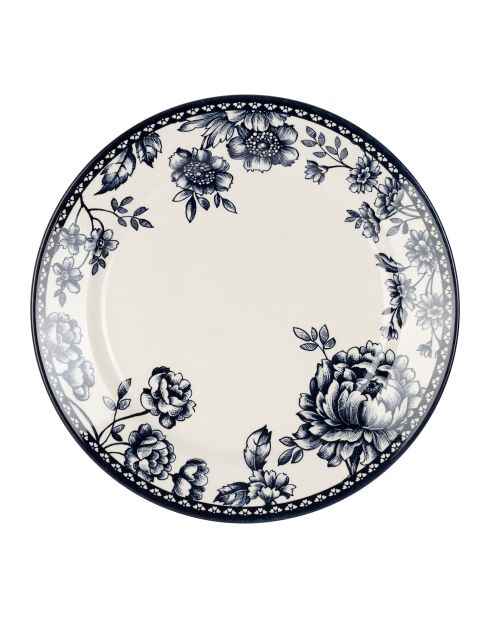 Plato llano Lison Indigo, 26 cm de diámetro