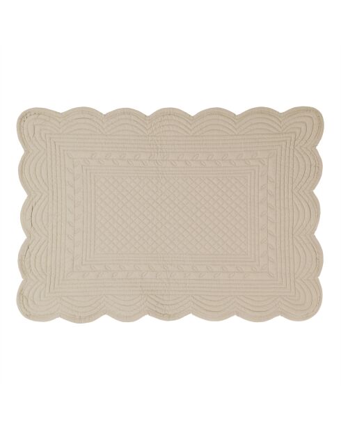 Set de Table Boutis Mastic - 48x34 cm