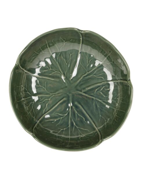 Plato hondo de col verde, 20 cm de diámetro