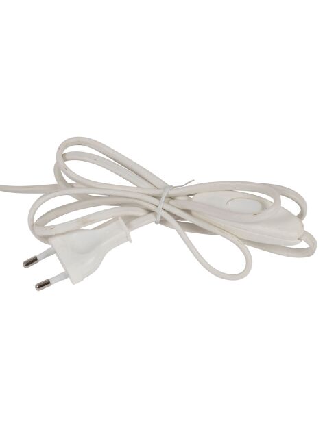 Lampe calypsa blanc cassé - d38xh46cm