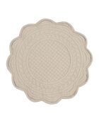 Set de table rond boutis mastic - d42cm