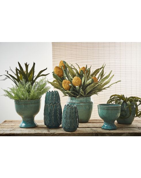 Fleur artificielle Aloe Verte - H100 cm