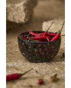 Coupelle Preline Noire - D11xh6.5 cm